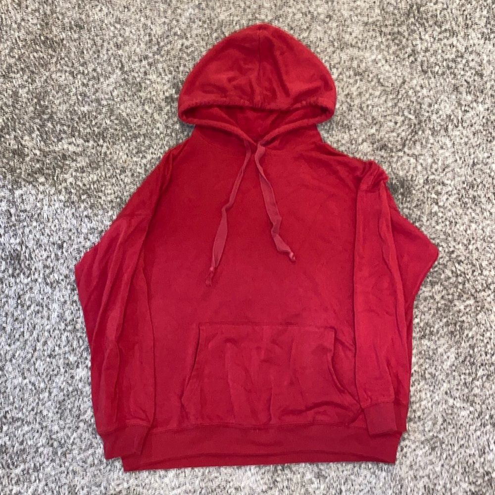 American Eagle red hoodie